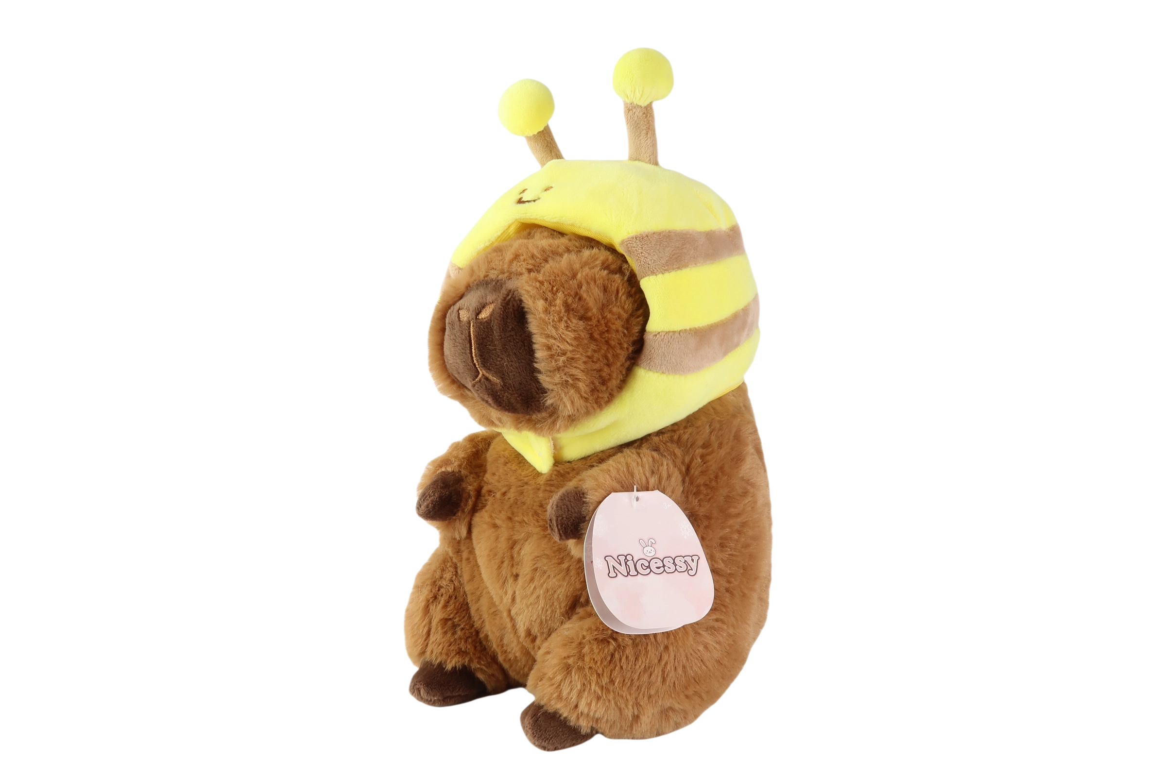 11 Inch Brown Bee Capybara