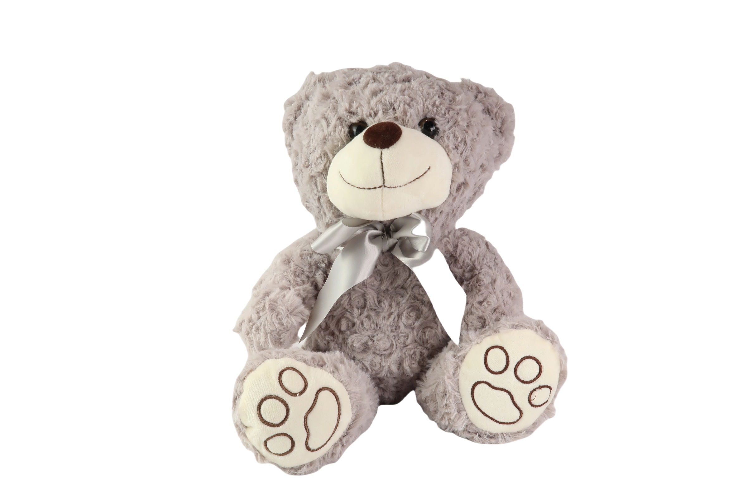 9 Inch Gray Soft Bear