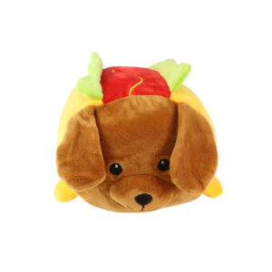 12 Inch Brown Hot Dog Plush
