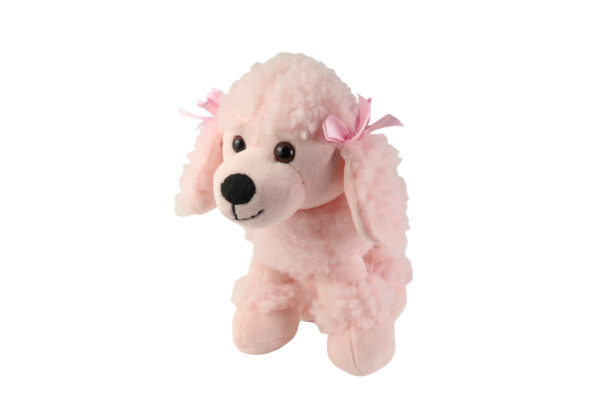 10 Inch Pink Poodle