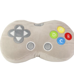 12 Inch Gray Gamepad Pillow