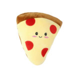 10 Inch Yellow Pizza Plush