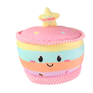 9 Inch Pink Cake Plush