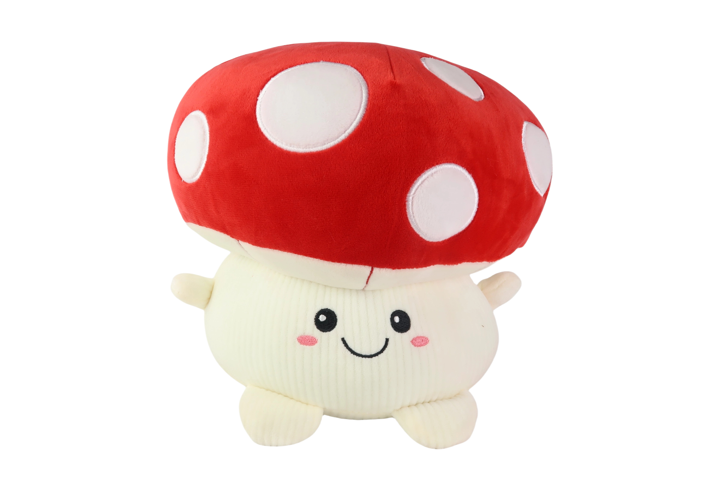 9 Inch Red Mushroom Plush
